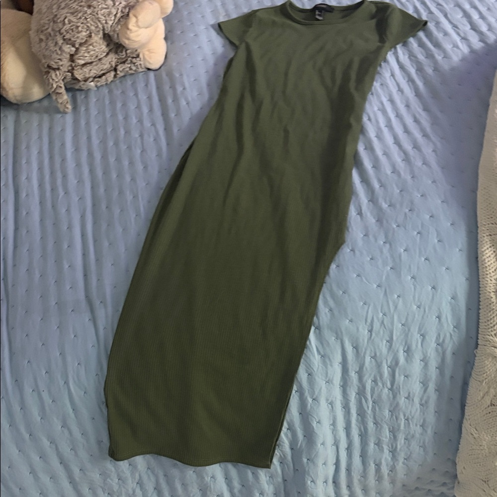 Elegant Green Maxi Dress